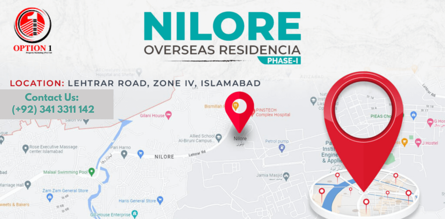 Nilore Overseas Residencia Phase-1 location